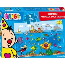Legpuzzels> Bumba Puzzel 9st Zeedieren