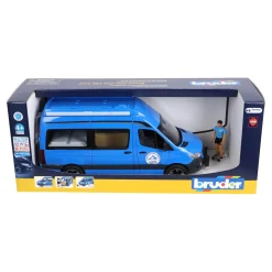 Auto's|Jongens>Bruder Camper Mercedes Benz Sprinter met chauffeur en accessoires