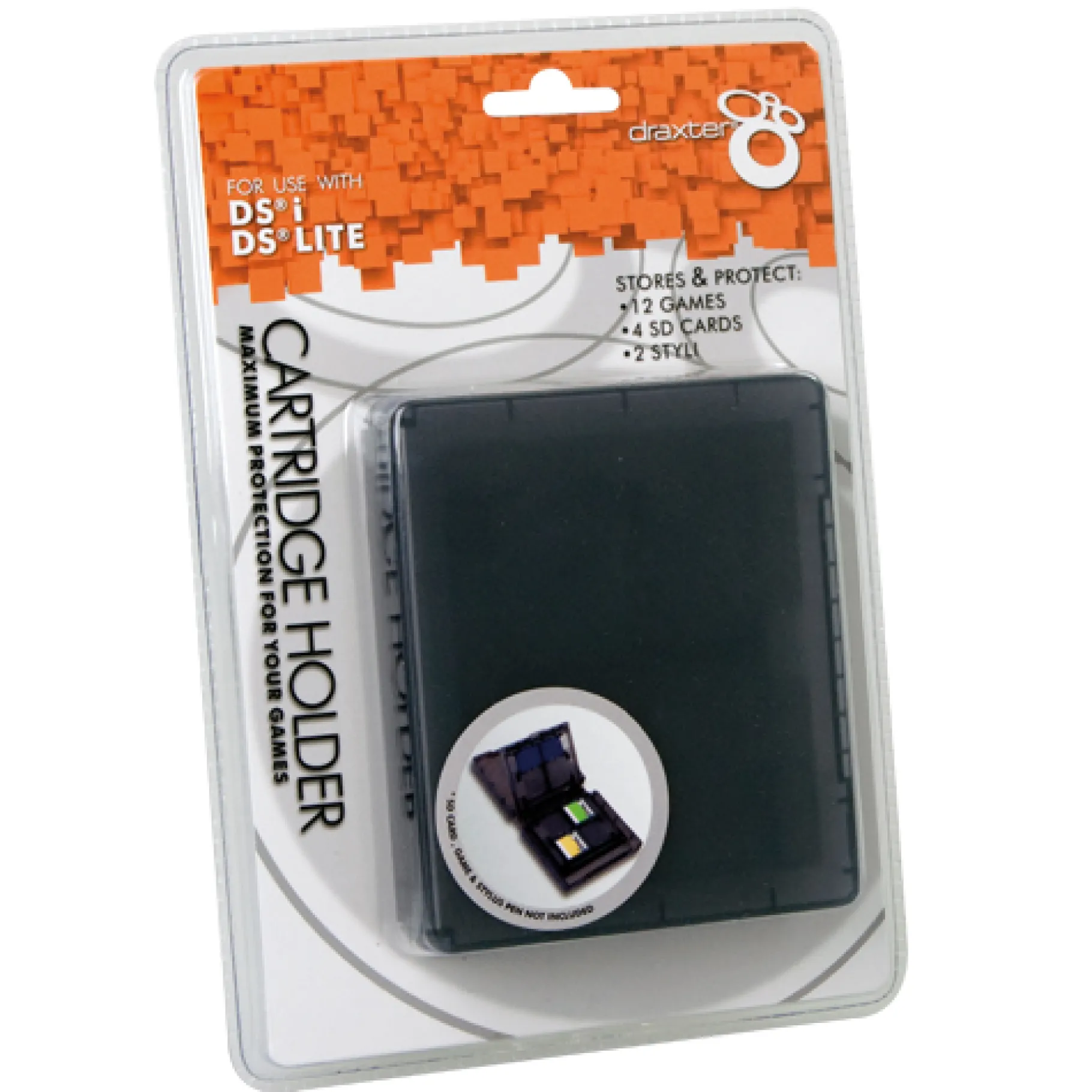 Spel Accessoires> Cartridgehouder Voor NDS/NDSi Spellen Zwart