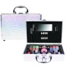 Make-Up>Casuelle make up koffer zilver croco