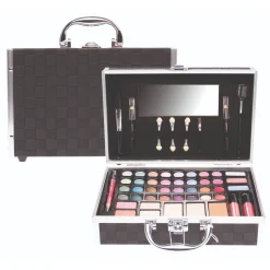 Make-Up> Casuelle make up koffer zwart geblokt