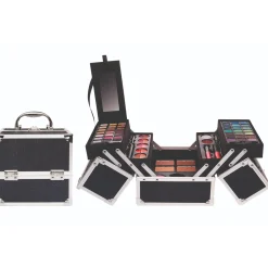 Make-Up> Casuelle Make-Up Koffer Black Blue Glitter