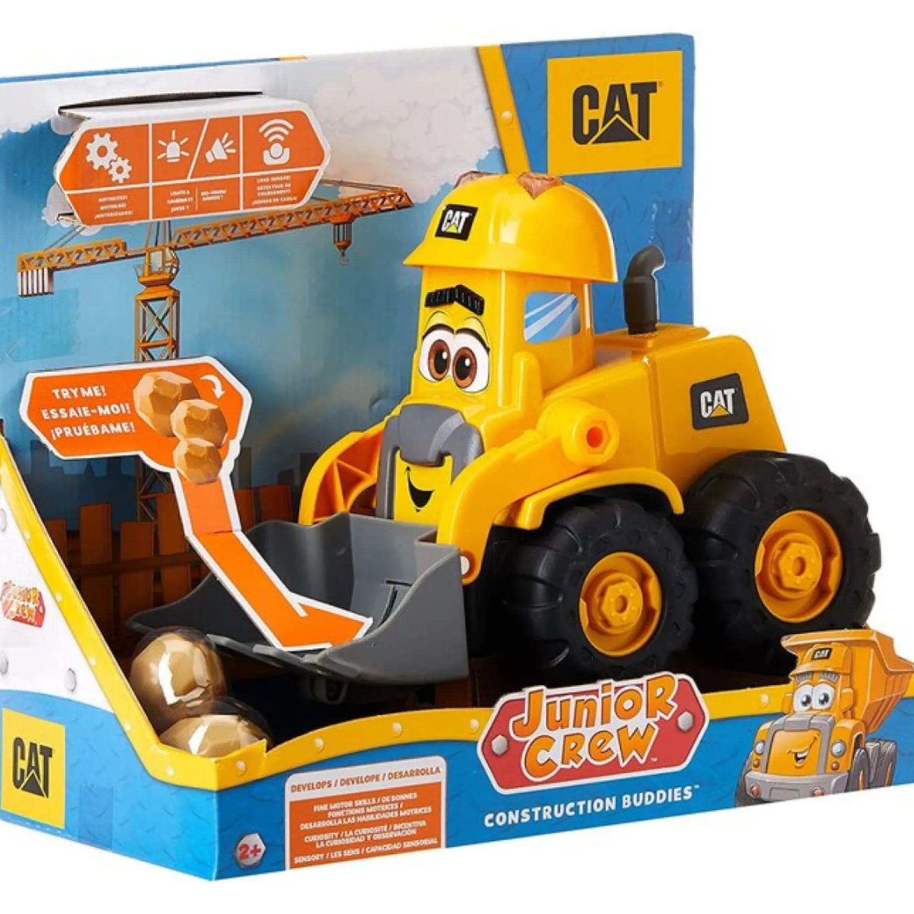 Voertuigen|Jongens> Cat Construction Buddies Wiel Lader