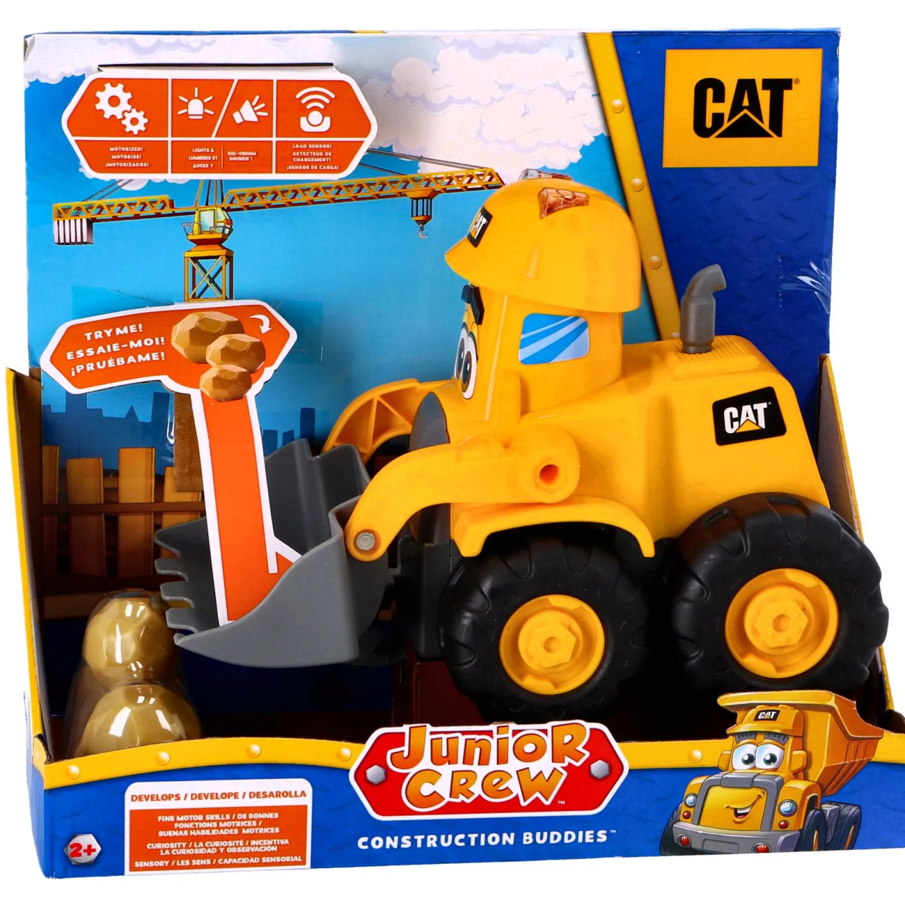 Voertuigen|Jongens> Cat Construction Buddies Wiel Lader