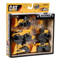 Voertuigen|Jongens> Cat Mini Constructie Machines 5-Pack