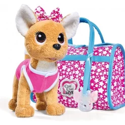Speelsets|Plucheknuffels> Chi Chi Love Chihuahua Met Tas