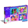 Legpuzzels>Clementoni disney princess 4 in 1 puzzel 12, 16,  20, 24 stukjes
