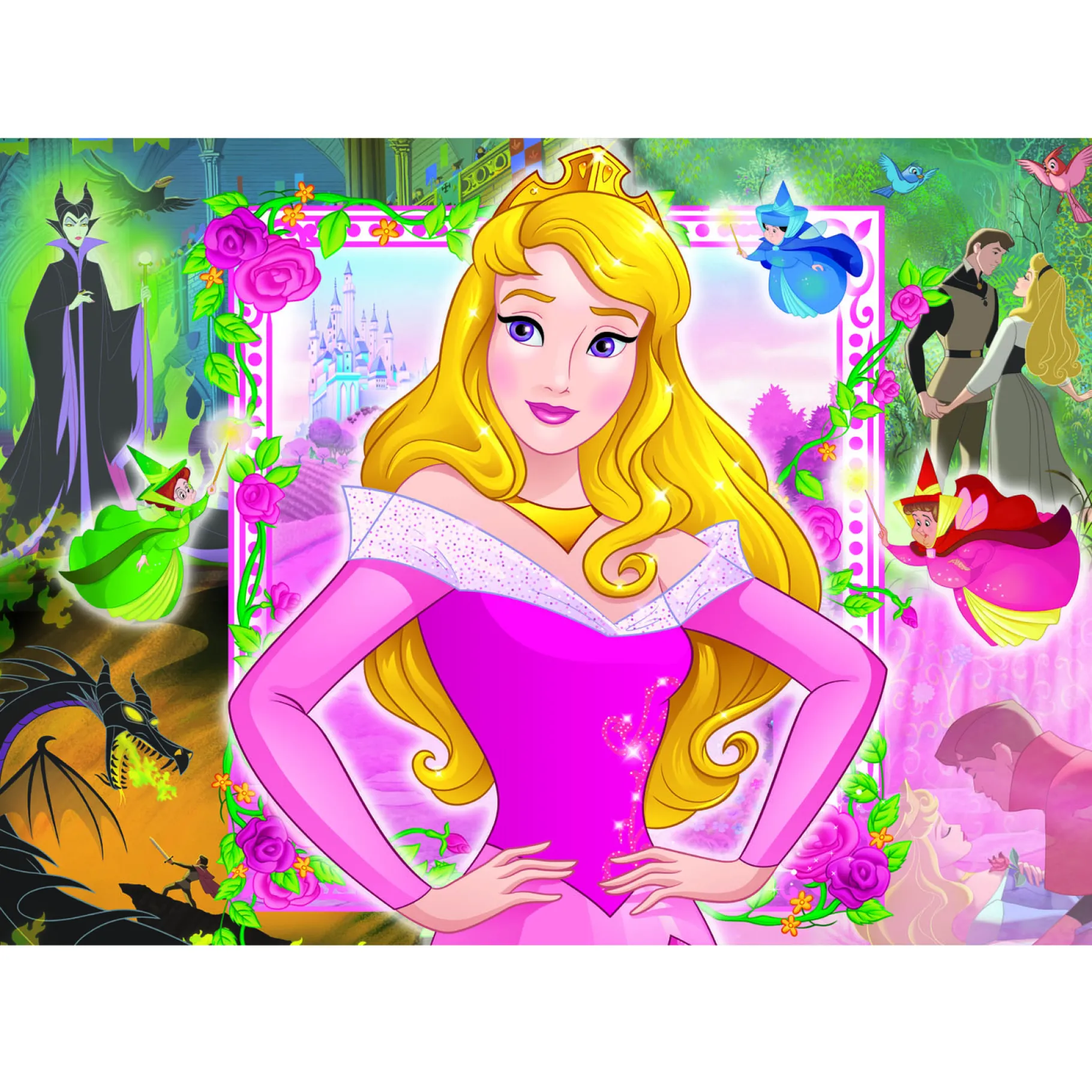 Legpuzzels>Clementoni disney princess puzzel 3 x 48 stukjes