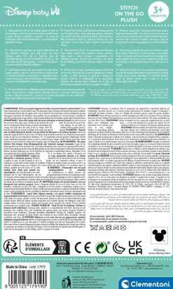 Overige></noscript> Clementoni Disney stitch pluche boxhanger