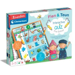 Kinderspellen> Clementoni fien en teun interactieve quiz junior