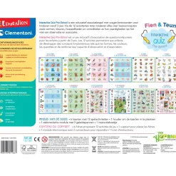 Kinderspellen></noscript> Clementoni fien en teun interactieve quiz junior