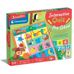 Educatieve Spellen>Clementoni Interactieve quiz pre school 3 tot 5 nl
