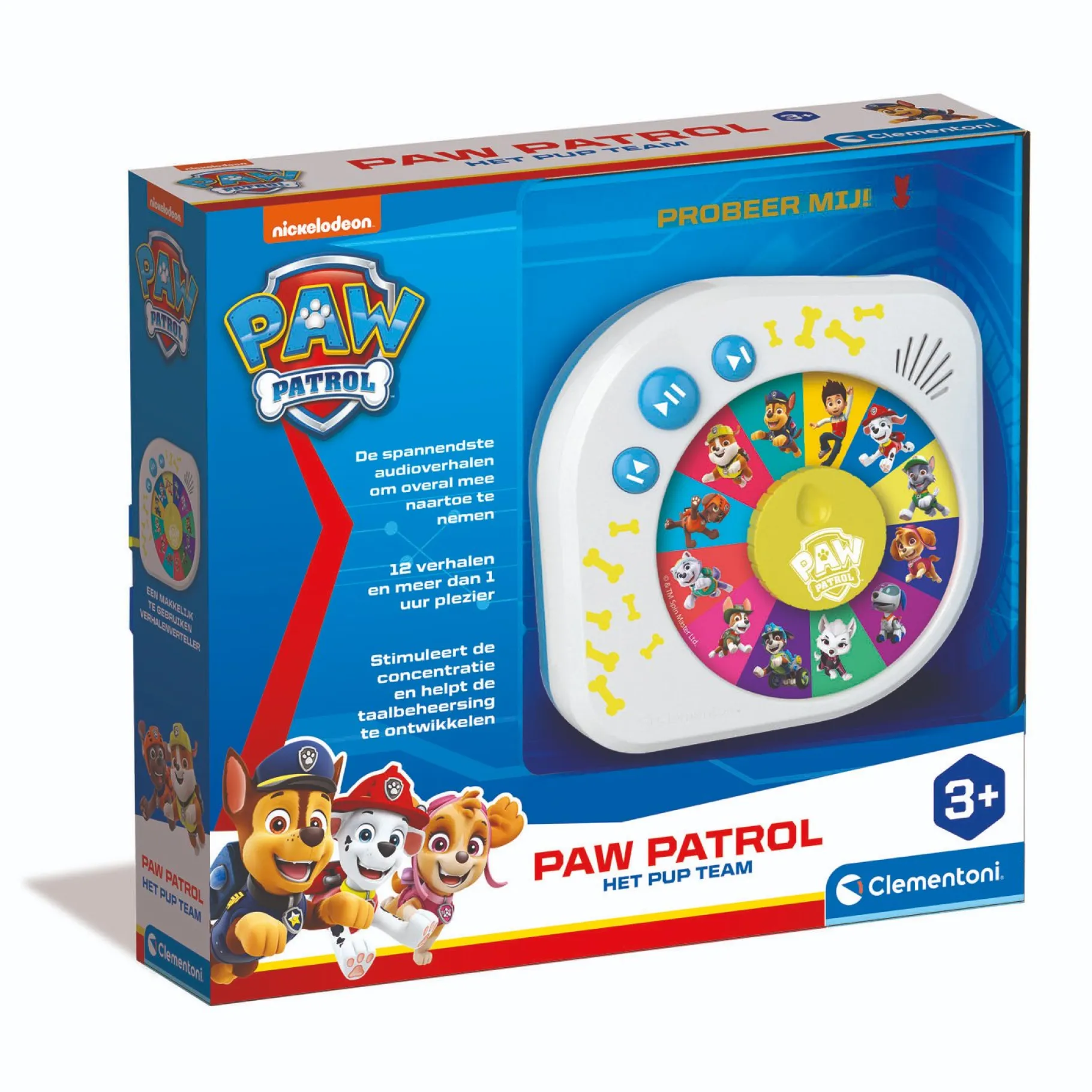 Babyspeelgoed>Clementoni Paw Patrol verhalenverteller