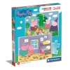 Legpuzzels>Clementoni peppa pig puzzel 2 x 20 stukjes