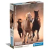 Legpuzzels> Clementoni Puzzel 1000 stuks rennende paarden  compact