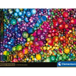 Legpuzzels> Clementoni puzzel 1000 stuks color Marvelous  Mables
