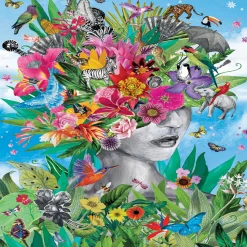 Houten Puzzels> Clementoni puzzel Jungle 500 stukjes