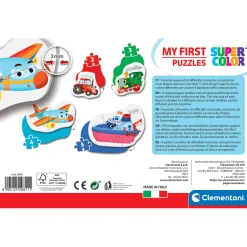 Legpuzzels></noscript> Clementoni Puzzel my first 2, 3, 4, 5 stukjes Transport