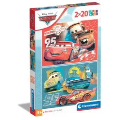Legpuzzels> Clementoni Puzzel 2x20 Stukjes Cars Disney