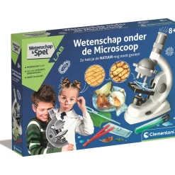 Springtouwen> Clementoni Wetenschap Onder De Microscoop Nederlands