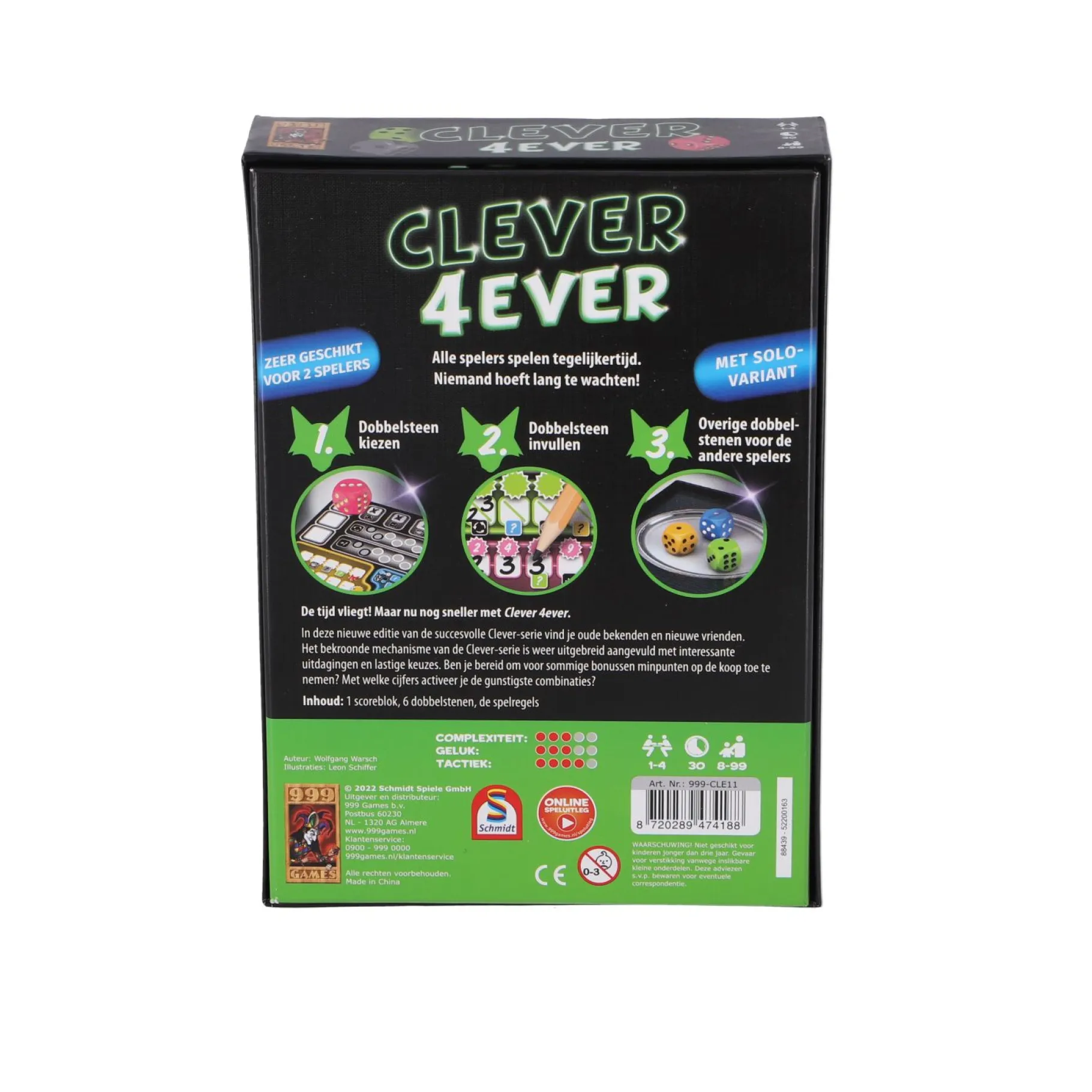 Dobbelspellen>999-games Clever 4 Ever - Dobbelspel
