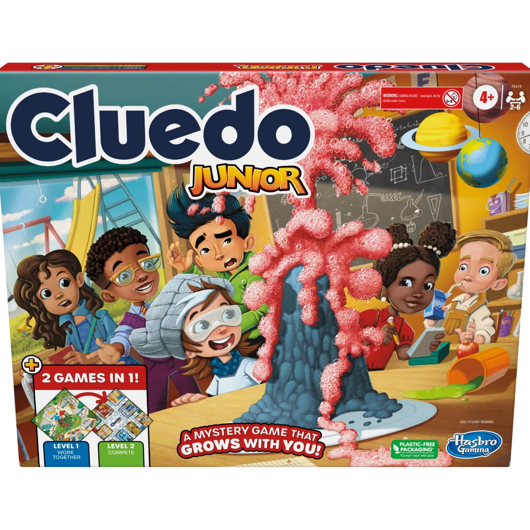 Kinderspellen>Hasbro Cluedo Junior - Kinderspel