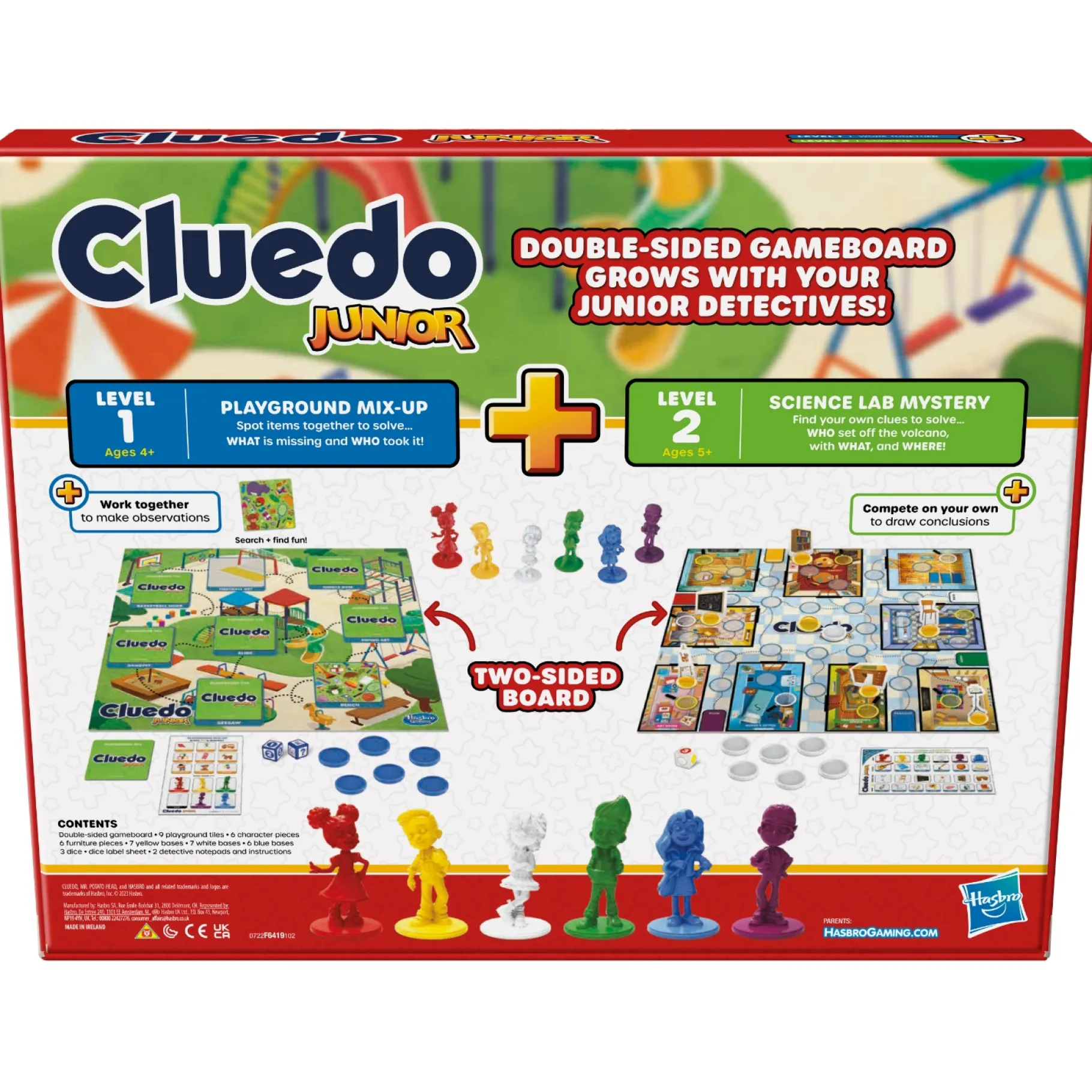 Kinderspellen>Hasbro Cluedo Junior - Kinderspel