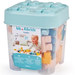 Houten Blokken>Abrick Écoiffier blokkenton 50 delig