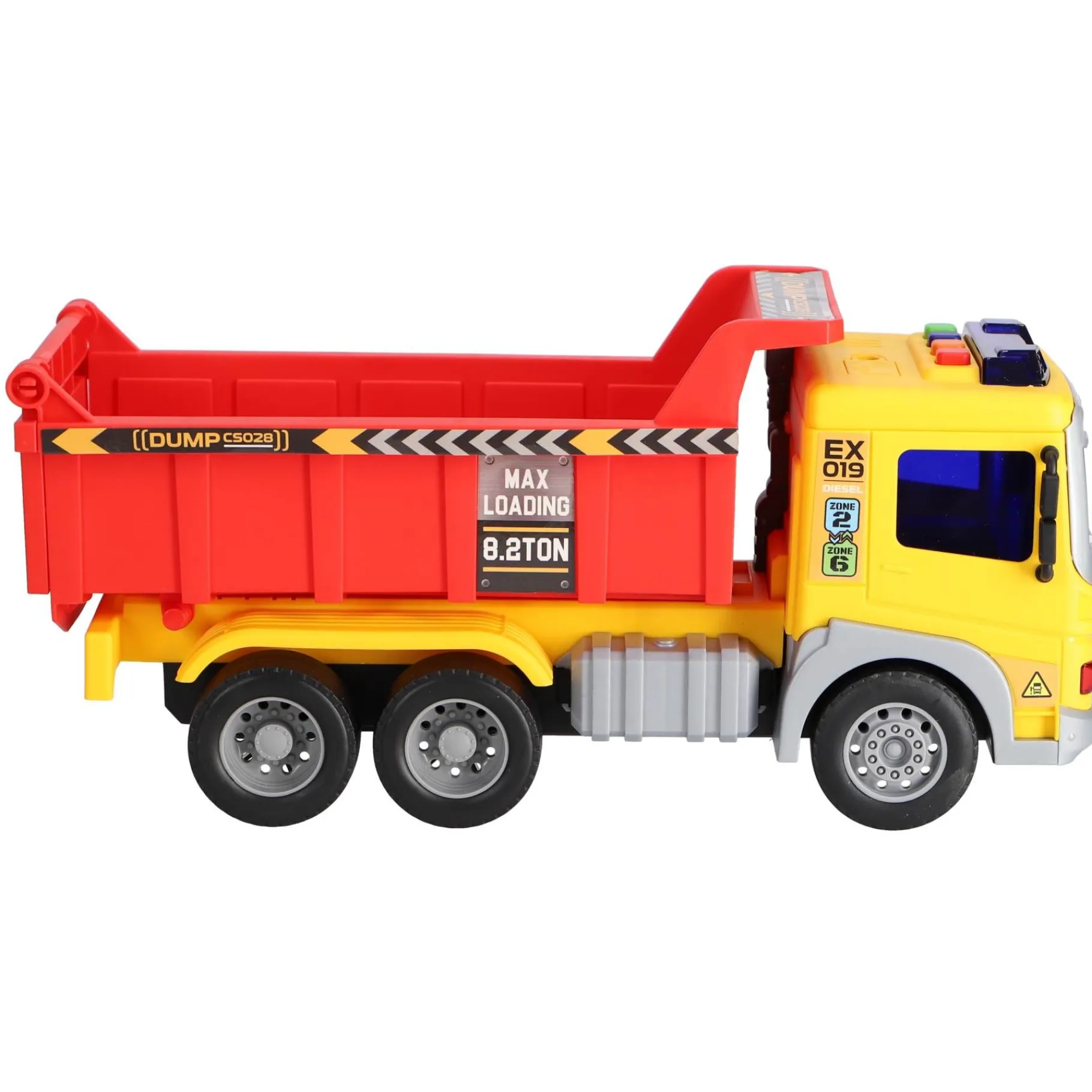 Auto's|Jongens> Constructie truck met licht en geluid