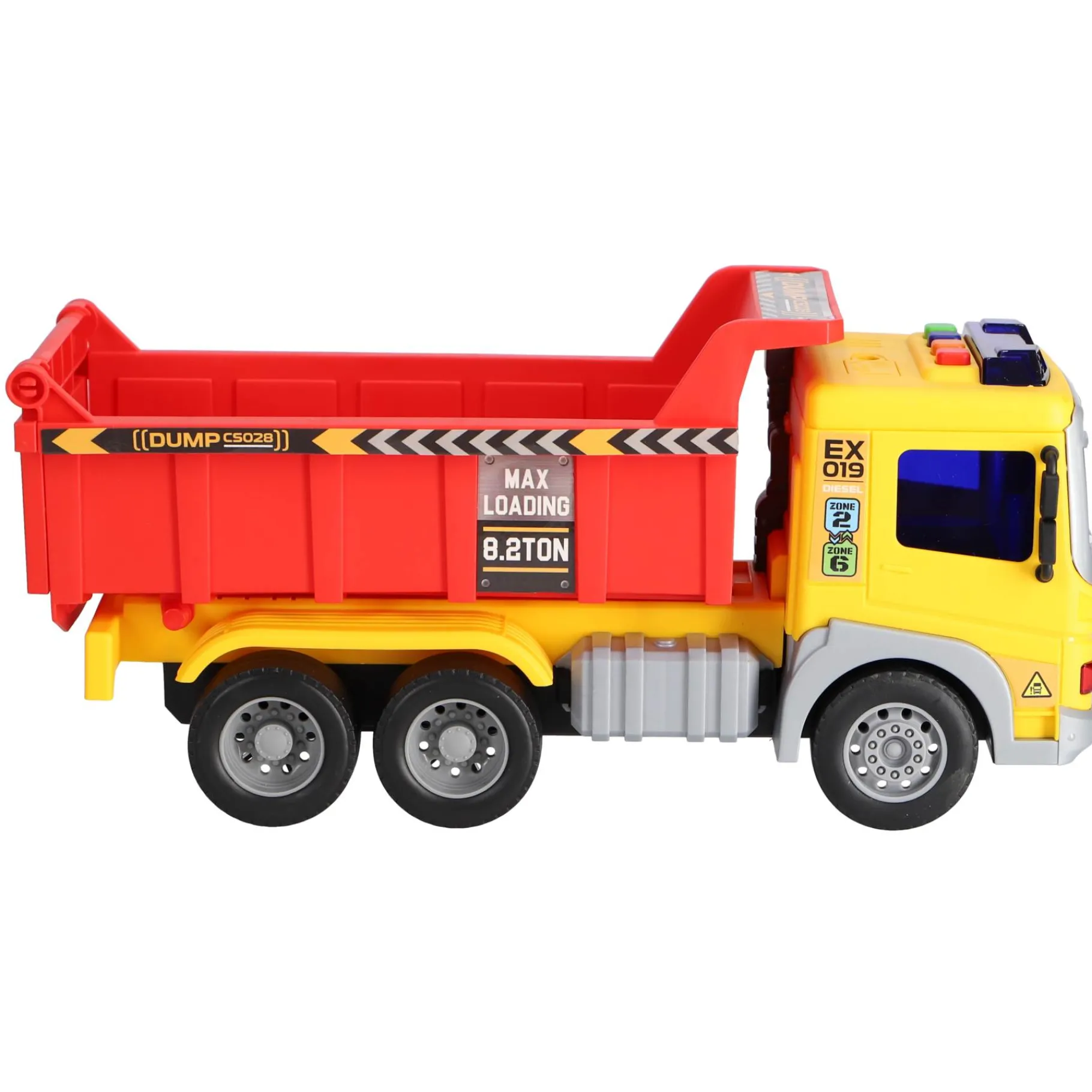 Auto's|Jongens> Constructie truck met licht en geluid