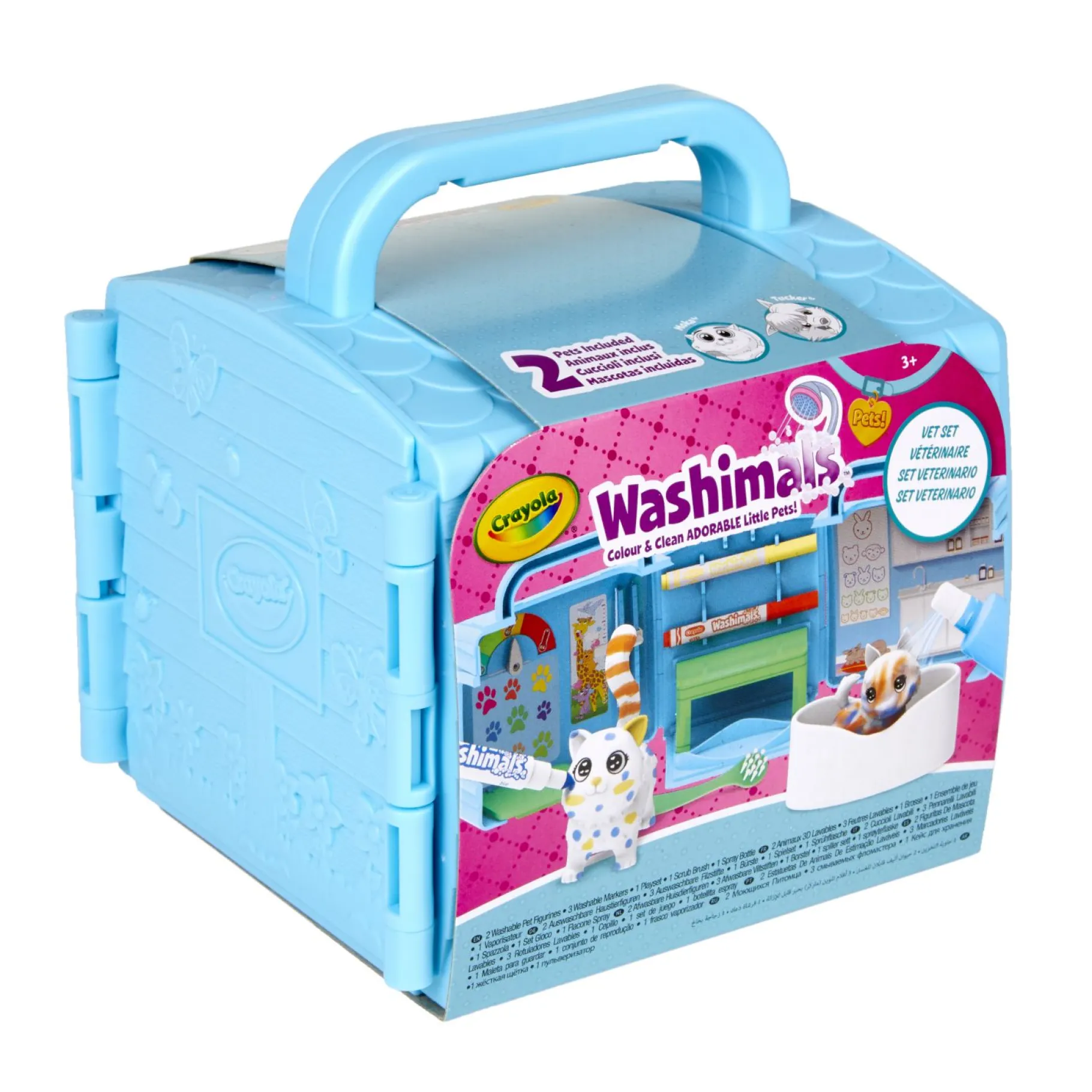 Tekenen / Kleuren> Crayola Washimals Vet Clinic Playset