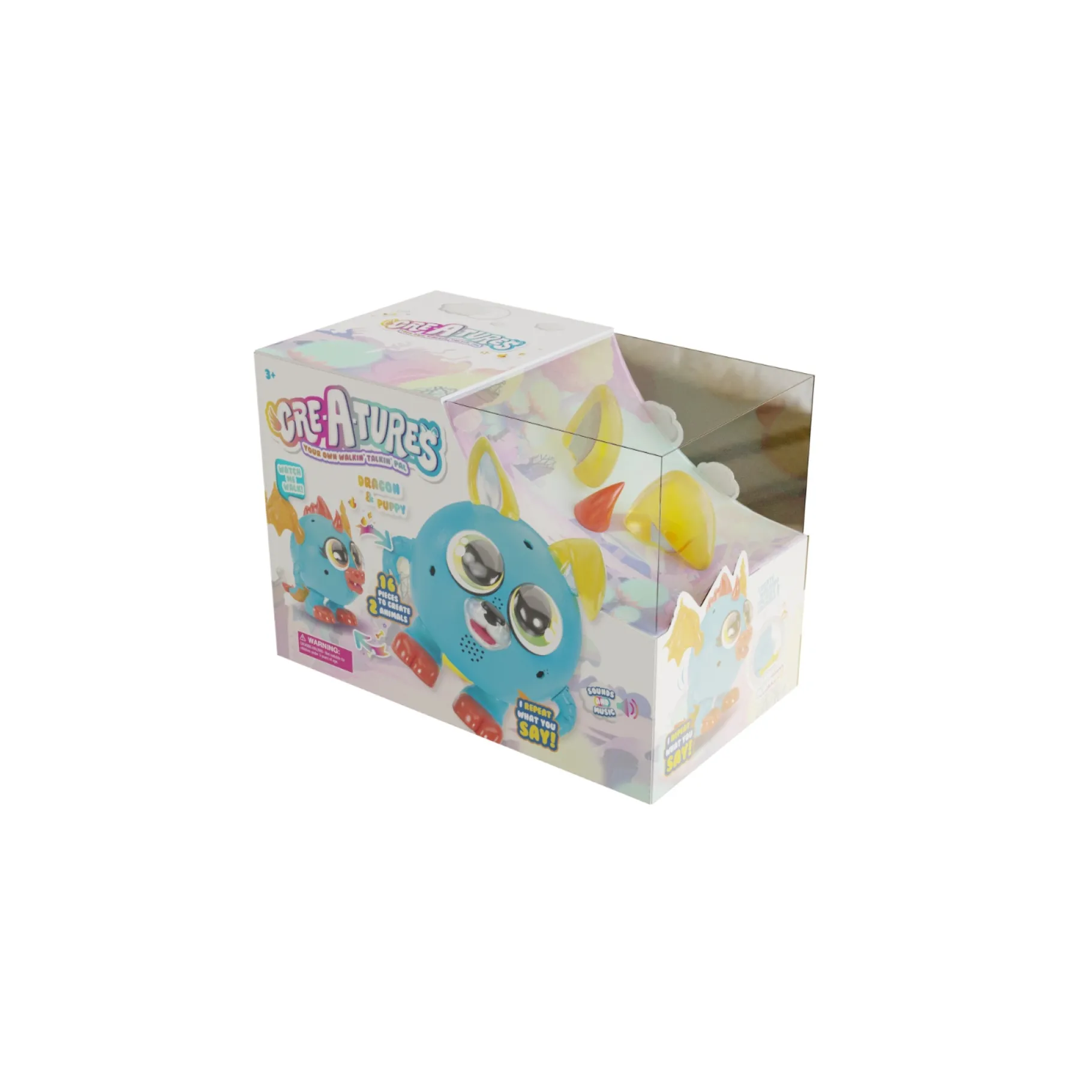 Knutselsets>Boti Crea-A-Tures Create Your Own Dragon & Puppy