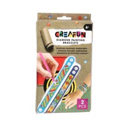 Diamond Painting>Creafun diamond painting armbanden 2 stuks assorti