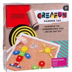 Babyspeelgoed>Creafun hamertje tik 74-delig