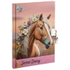 Dagboeken> Dagboek met slot A5 Horse collection 60 pagina's