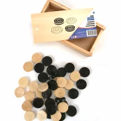 Spel Accessoires> Damstenen In Kistje