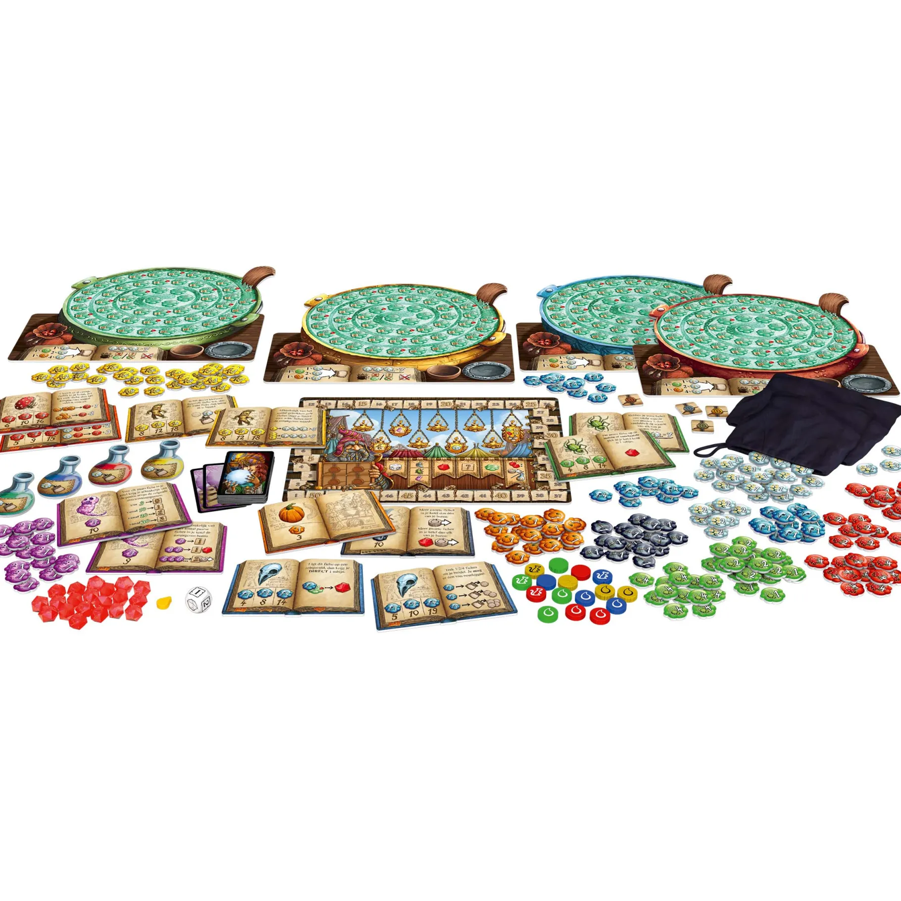 Bordspellen>999-games De Kwakzalvers van Kakelenburg - Bordspel