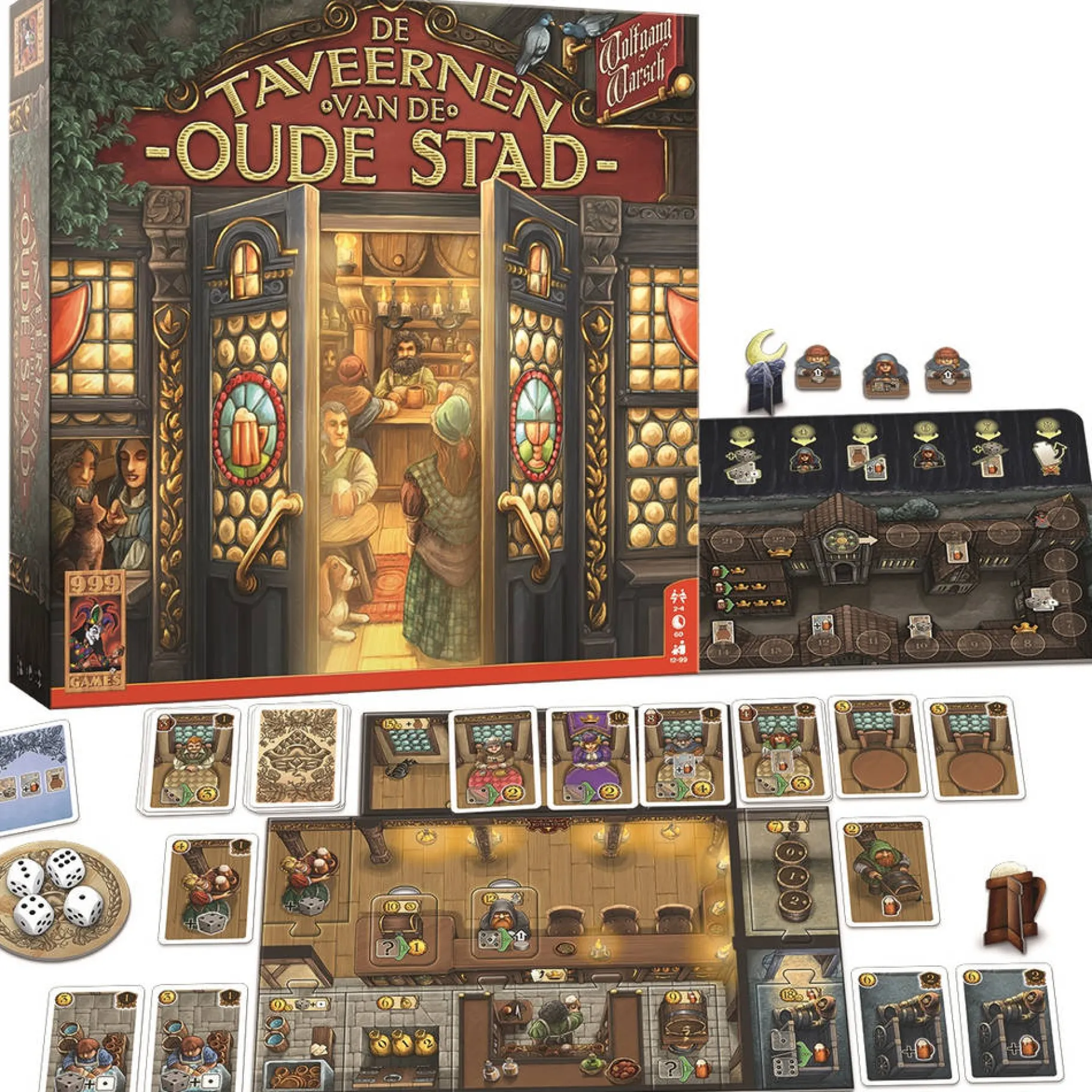 Bordspellen>999-games De Taveernen Van De Oude Stad - Bordspel