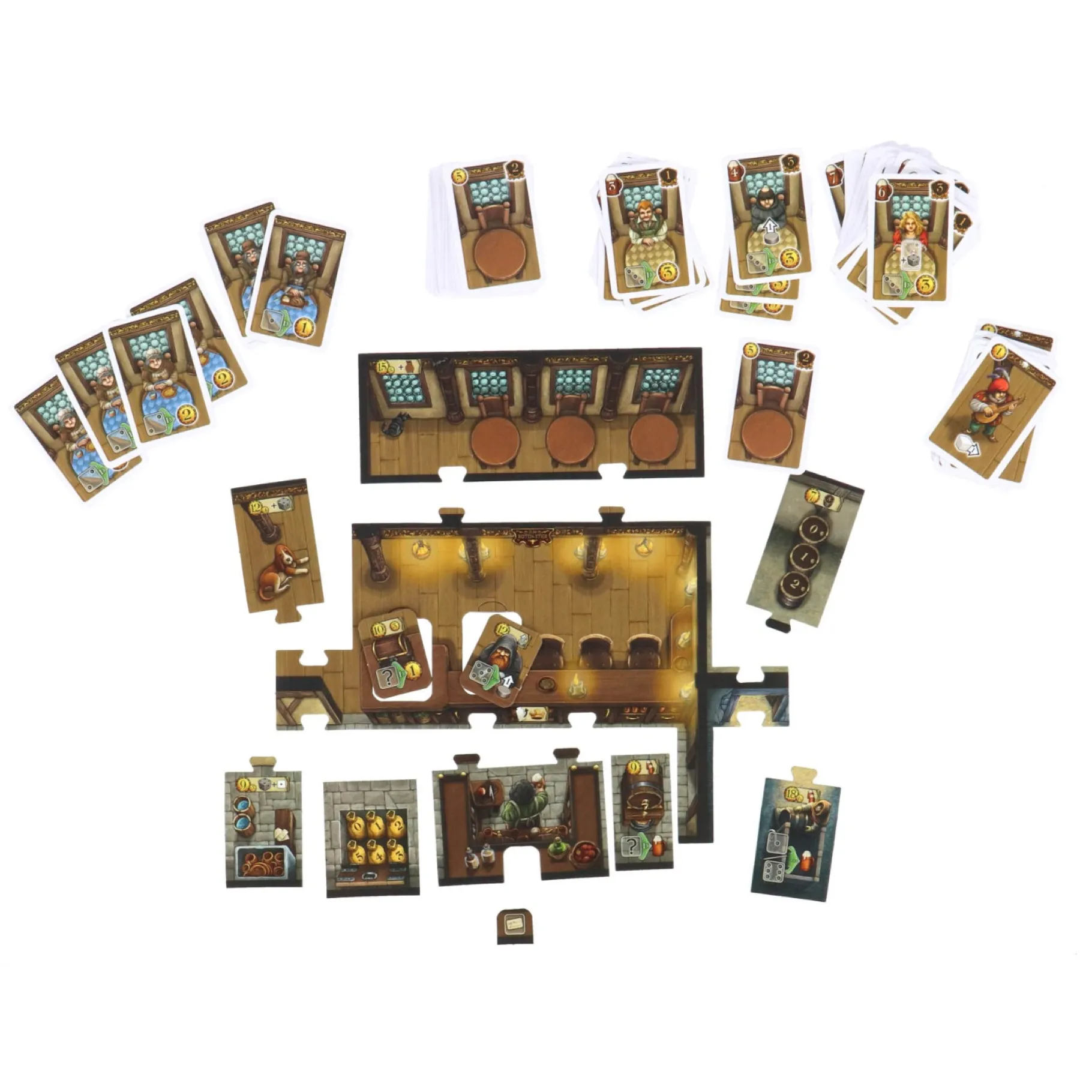 Bordspellen>999-games De Taveernen Van De Oude Stad - Bordspel