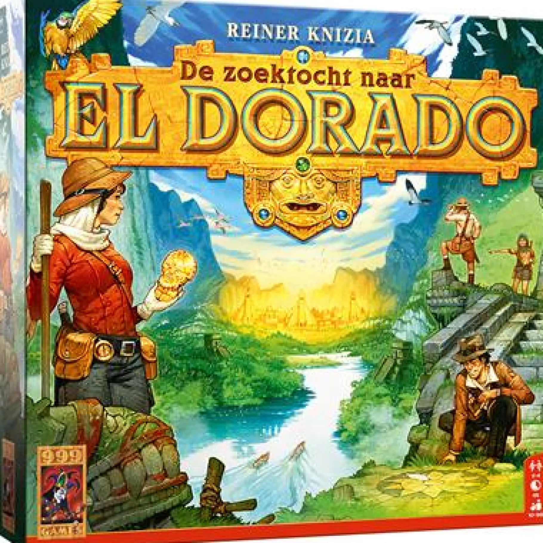 Bordspellen>999-games De Zoektocht Naar El Dorado - Bordspel