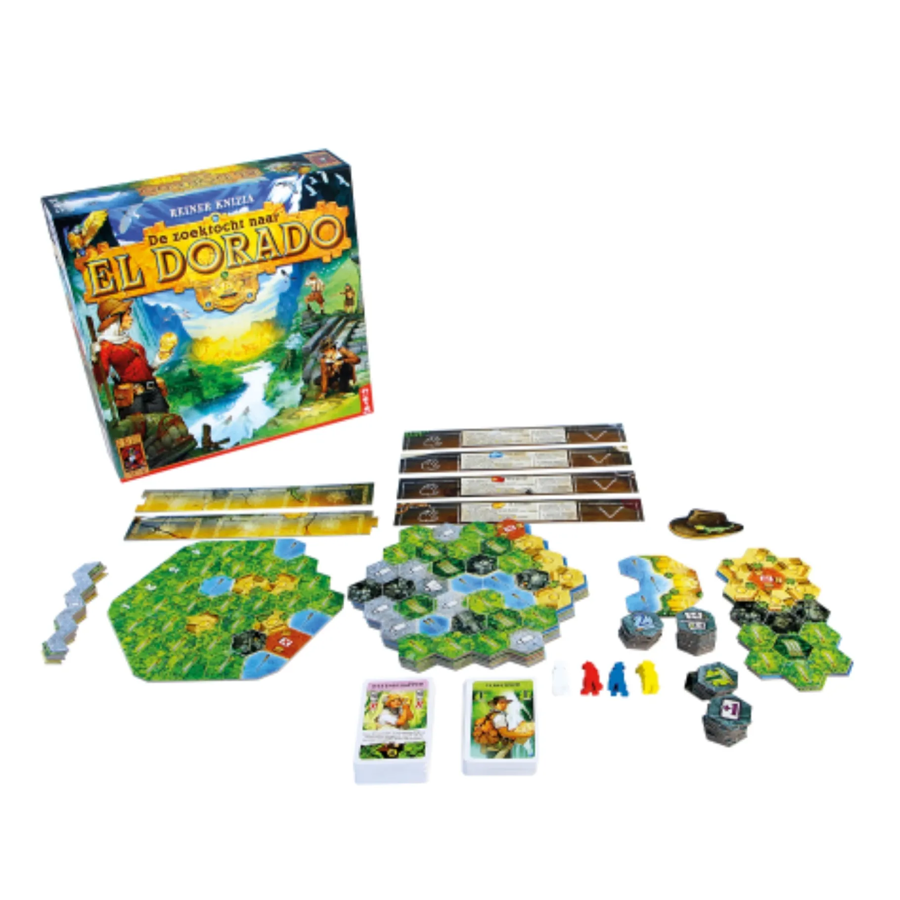 Bordspellen>999-games De Zoektocht Naar El Dorado - Bordspel