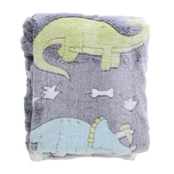 Kinderpyama's></noscript> Deken dino glow in the dark 130 x 150 cm