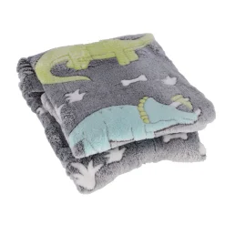 Kinderpyama's></noscript> Deken dino glow in the dark 130 x 150 cm