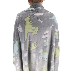 Kinderpyama's></noscript> Deken dino glow in the dark 130 x 150 cm