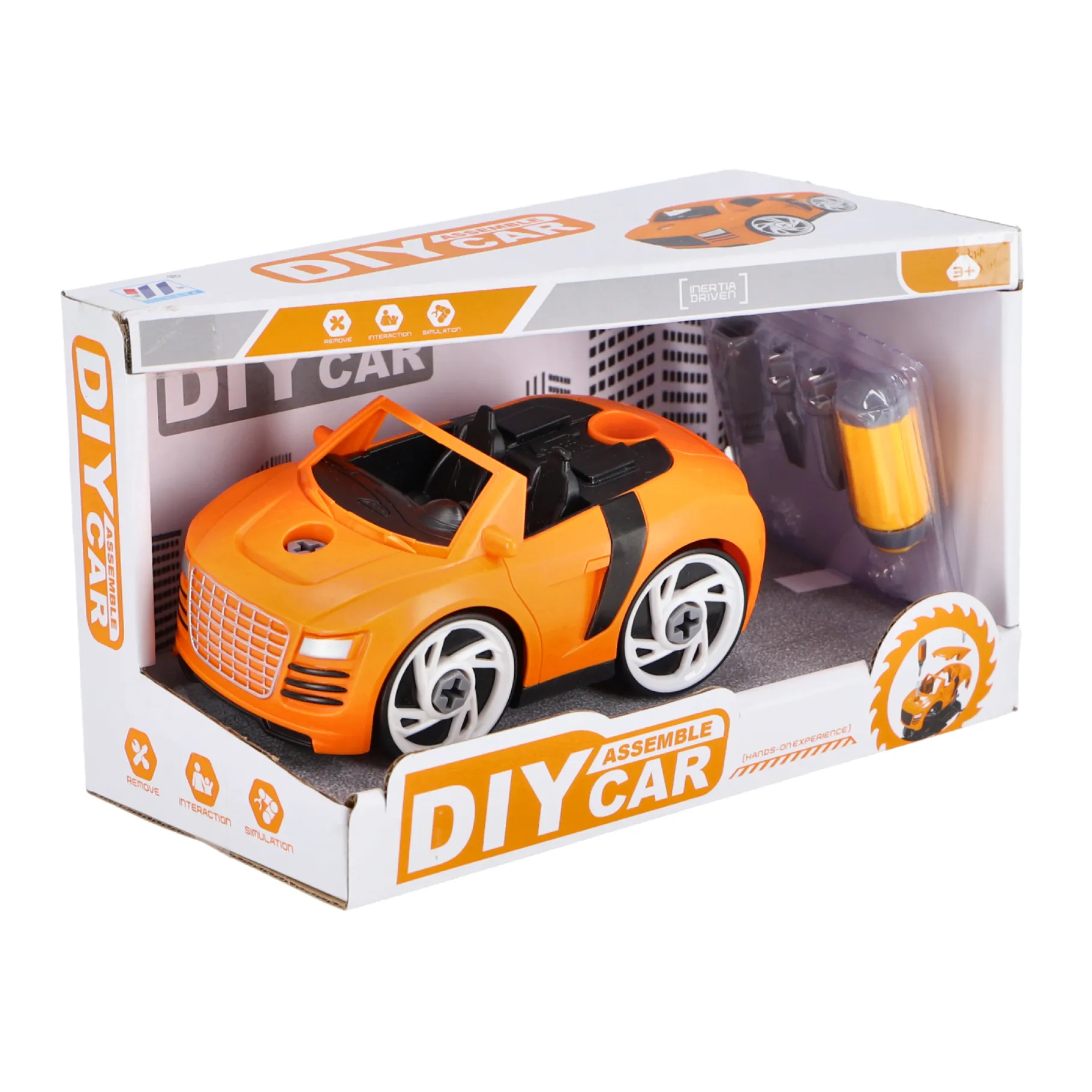 Bouwpakketten> Demonteerbare sportauto assorti