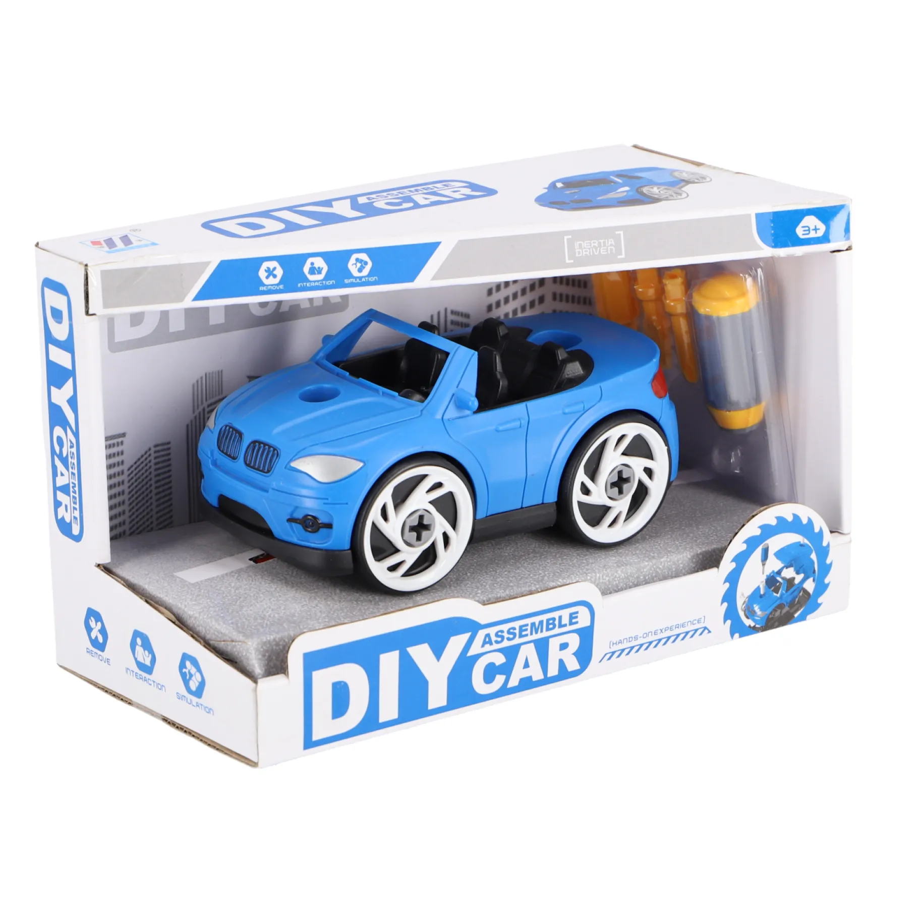 Bouwpakketten> Demonteerbare sportauto assorti