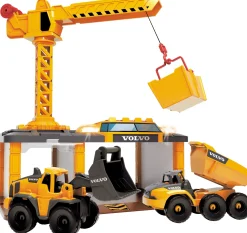 Speelsets|Jongens>Dickie Toys Constructie Station Met Licht En  Geluid