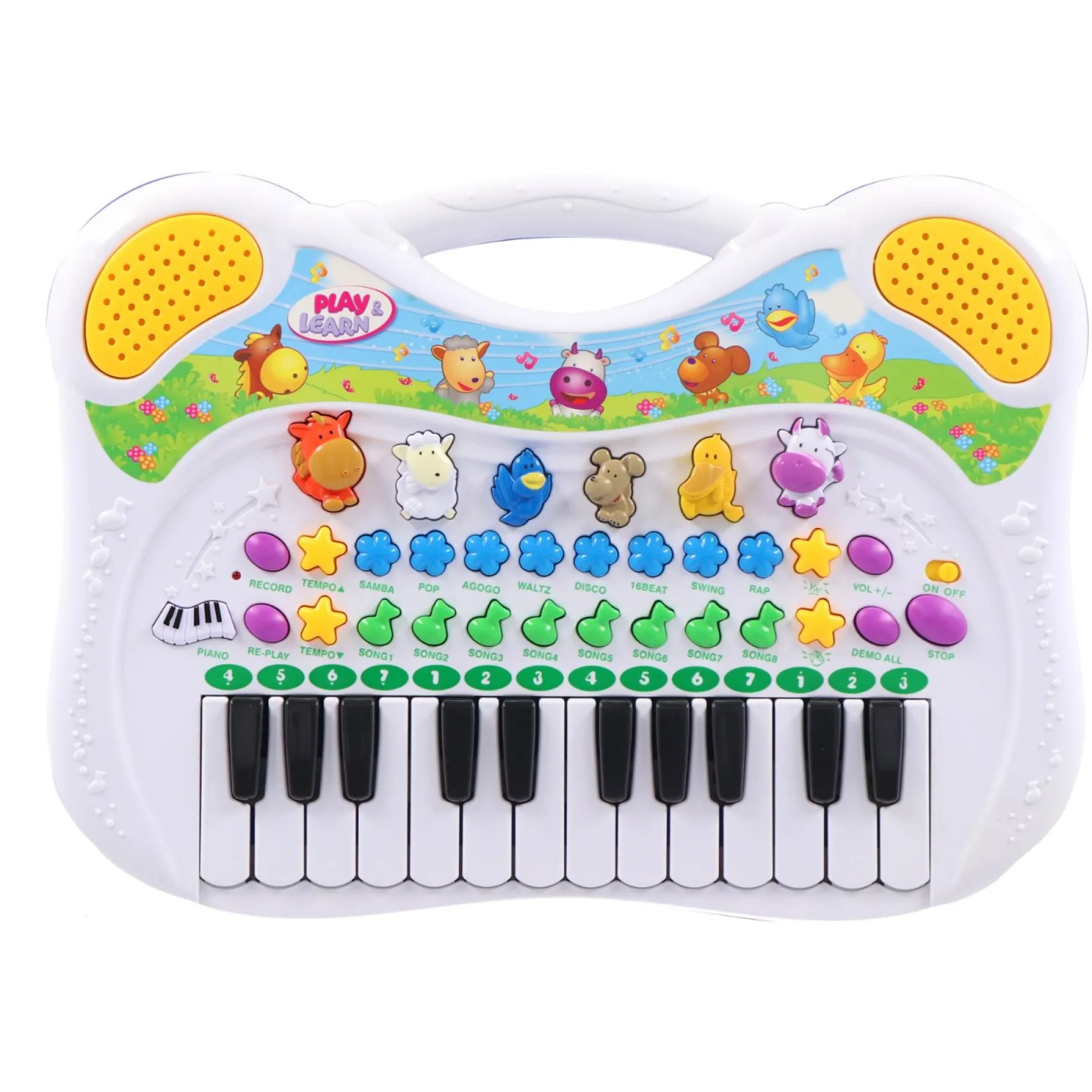 Instrumenten> Dieren Piano Met Opneem Functie