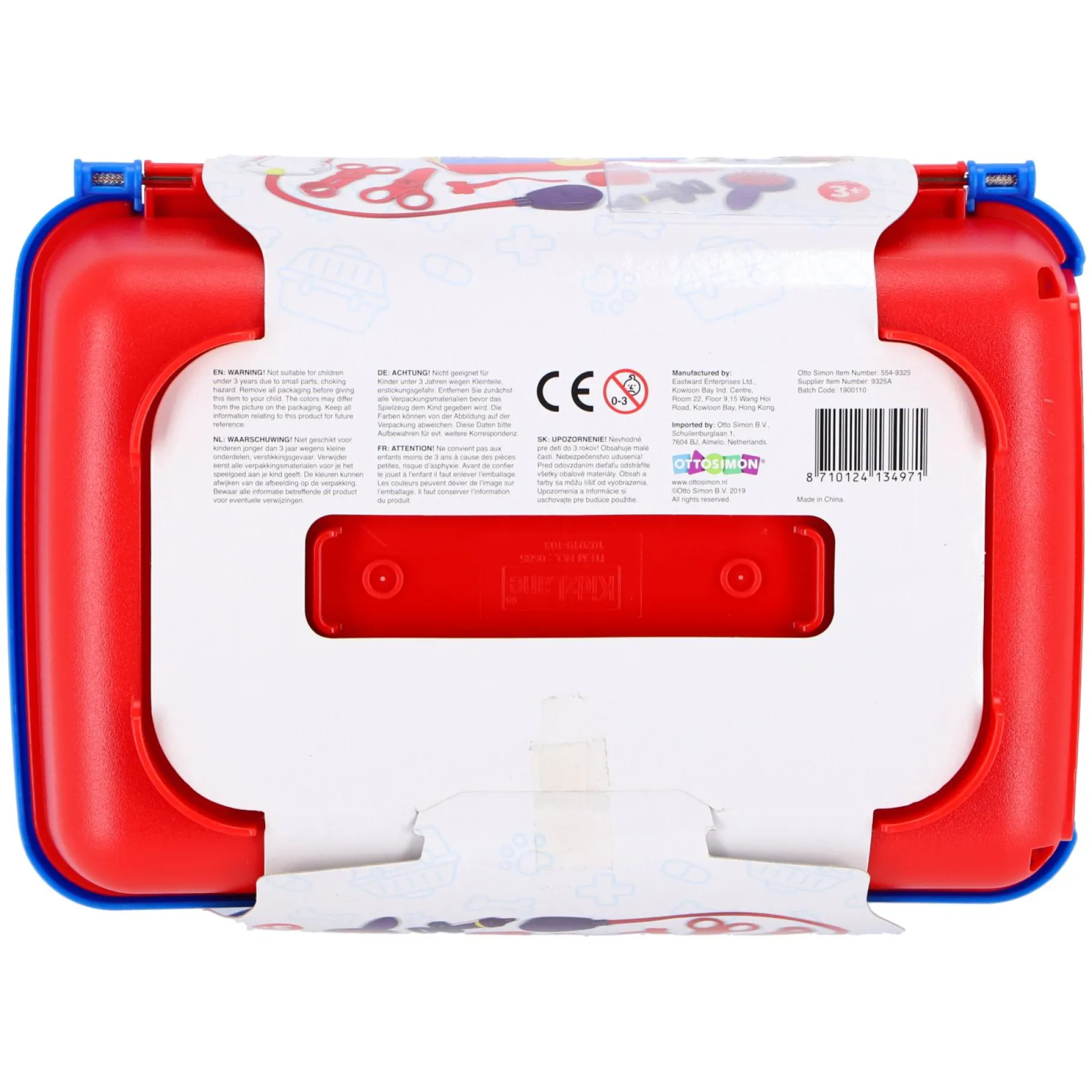 Meisjes|Doktersset>Pluchiez Dierenartskoffer 10 Delig