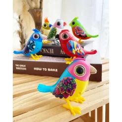 Robots></noscript>Digifriends Digibirds S2 Hooded Parrot In Kooi